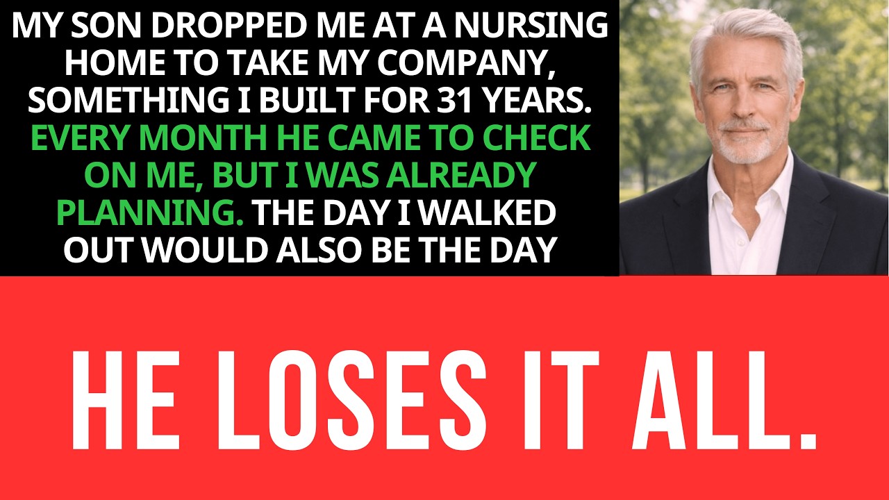My Son Dumped Me in a Nursing Home to Steal My Business—The Day I Walked Out... | Voice Of Father