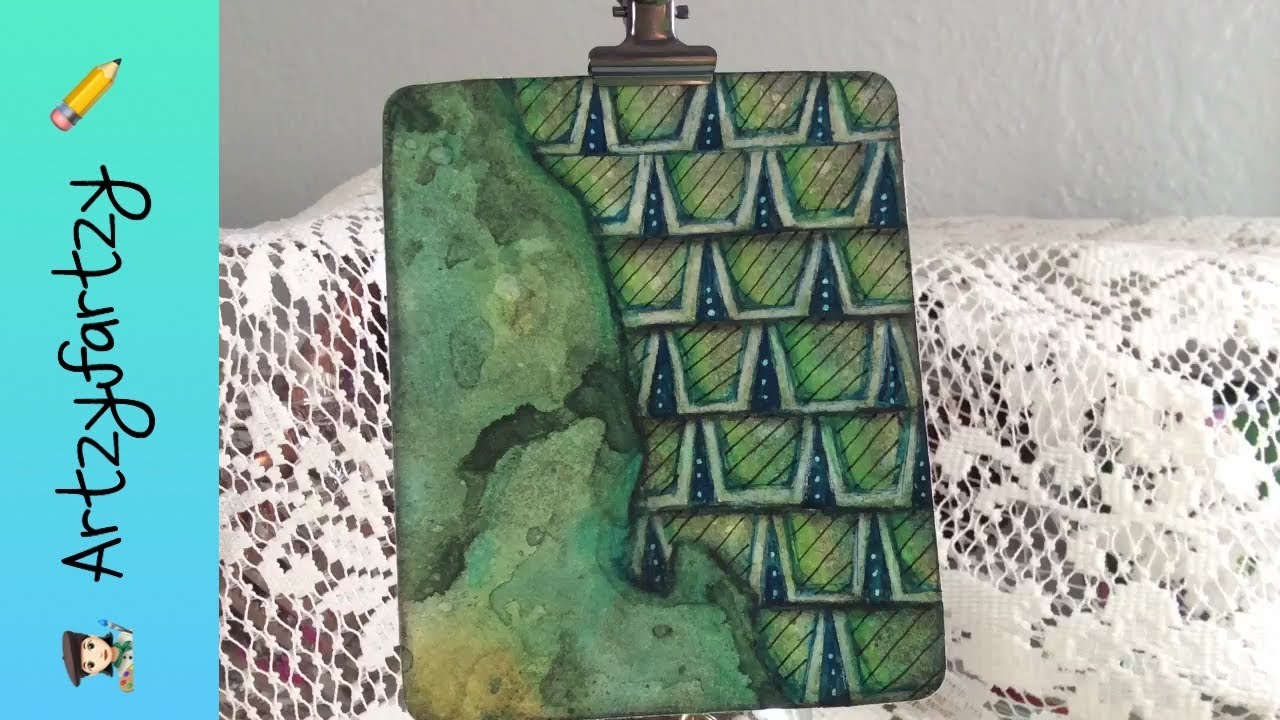How To Draw the  Pattern Shing - Lesson 40 ~ artzyfartzy