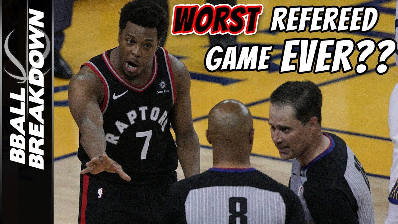2019 NBA Finals Game 3: The WORST Refereed Game Ever?