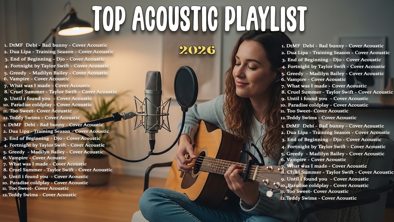 Top Acoustic Playlist 2026💞🎵| Best Positive Love Song 2026 | Blue, Best Part