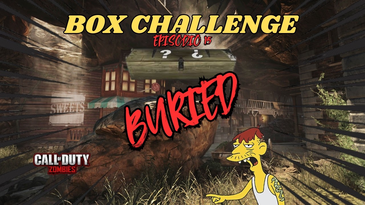 BURIED cambia TODO 😱 | Black Ops 2 Zombies – BOX CHALLENGE #15