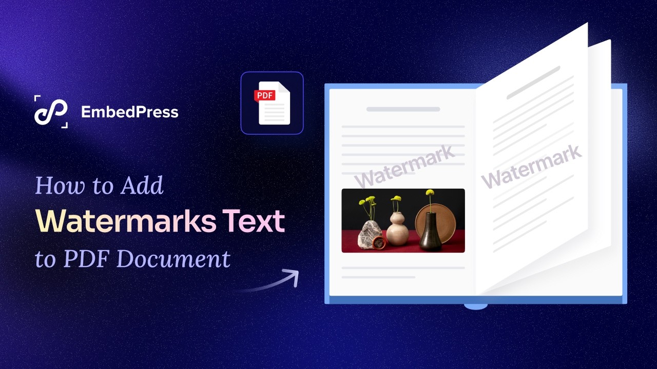 How to Add a Custom Text Watermark to PDFs in WordPress