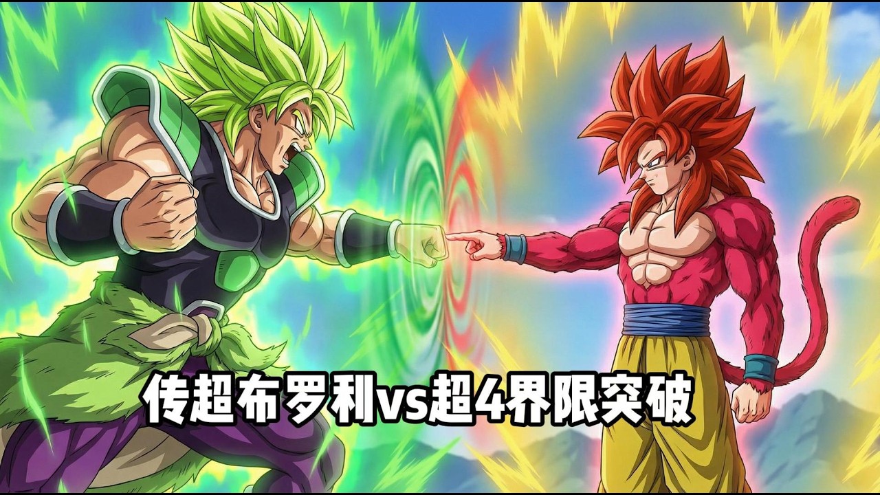 【新生悟空 25】传超布罗利 vs 超 4界限突破