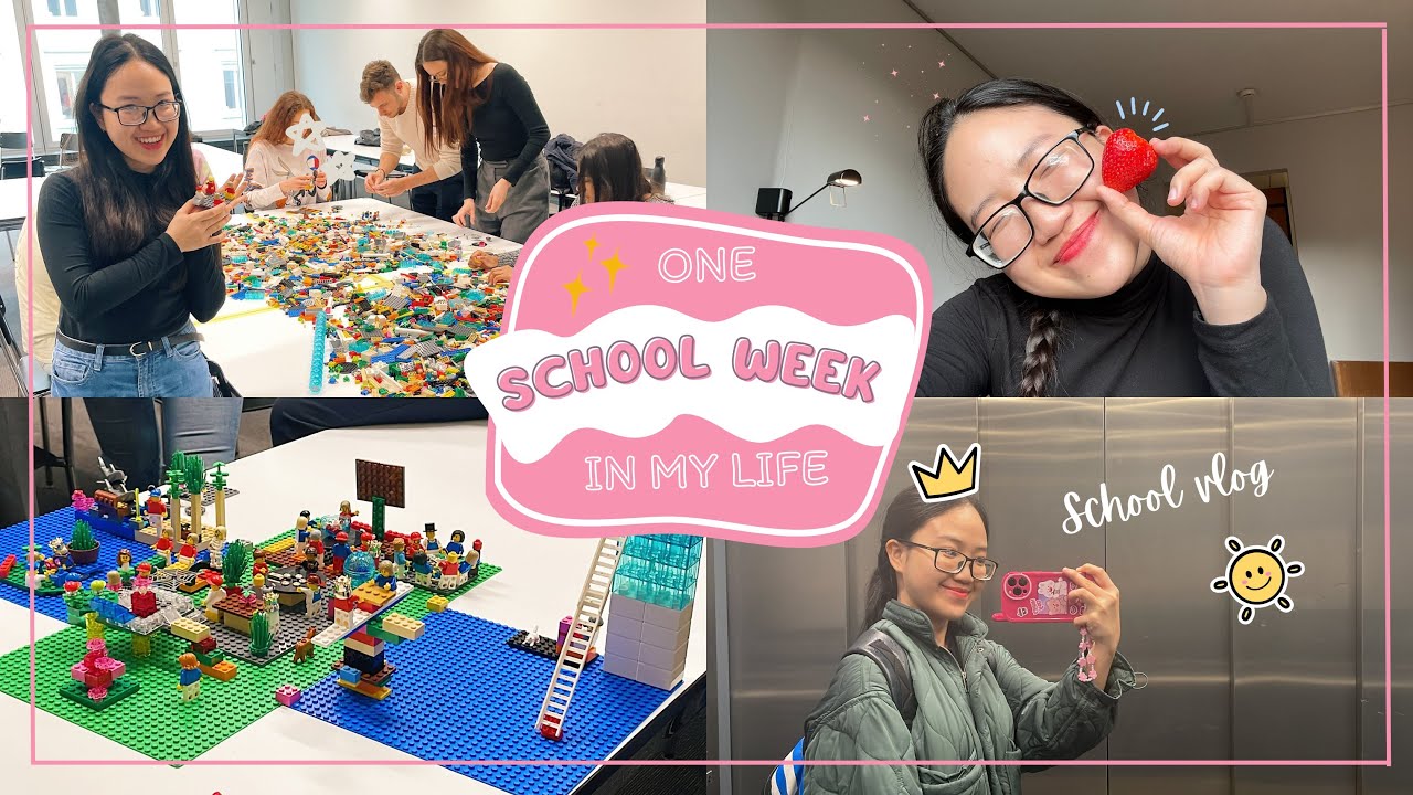 ONE SCHOOL WEEK IN MY LIFE 💖 Những ngày đi học | Study abroad in Switzerland 💕 Ree Juree