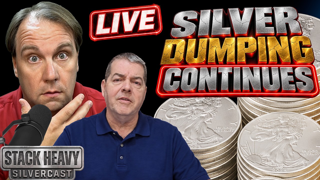 Silver Dumping Continues - We Ask a Bullion Dealer LIVE!