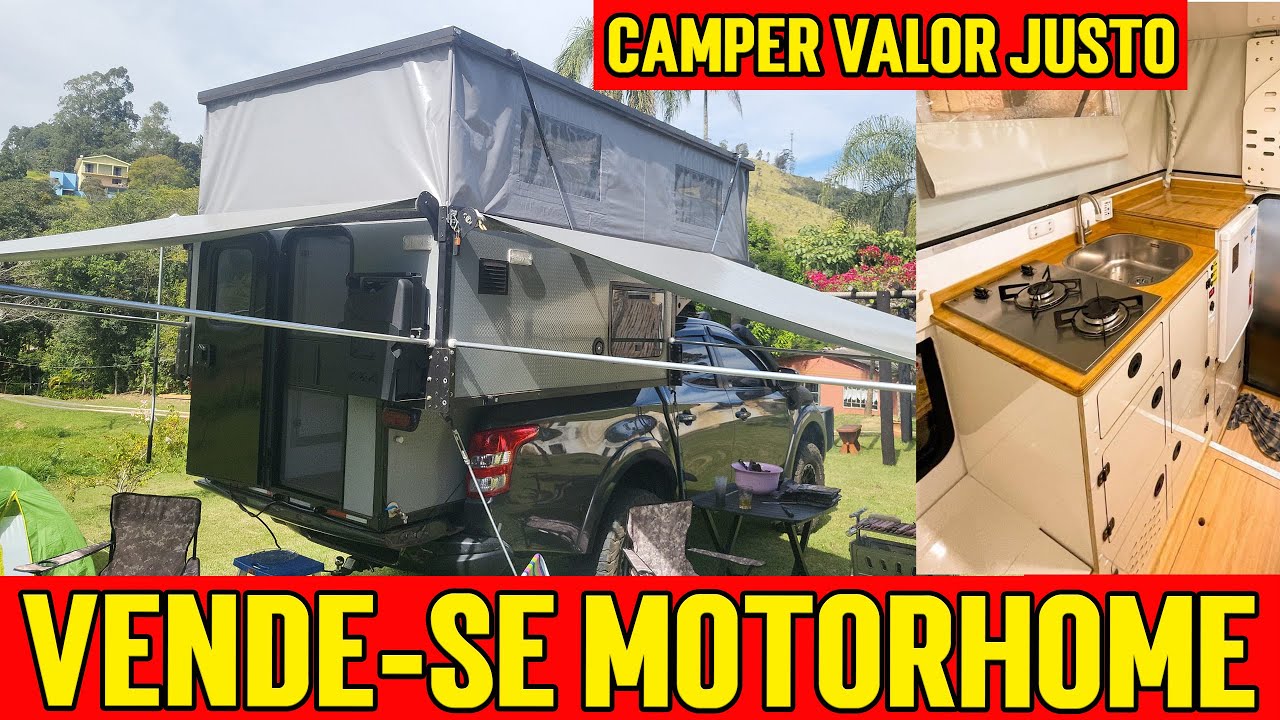 CAMPER VALOR JUSTO MOTORHOME PRÁTICO E COMPLETO À VENDA