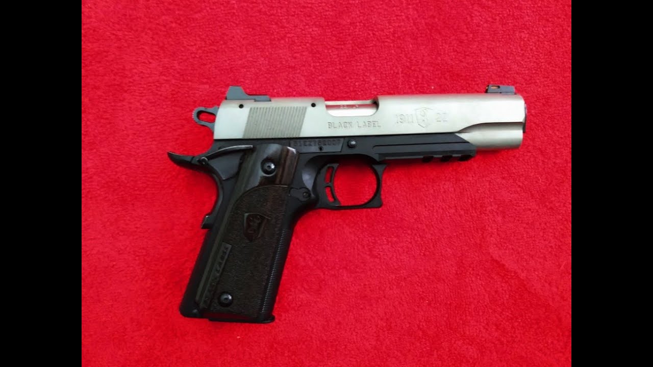 Как разобрать пистолет Browning 1911-22 для чистки и обслуживания