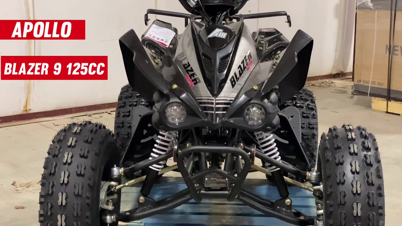 Apollo Blazer 9 125cc Kids ATV Promo Video | TribalMotorsports com