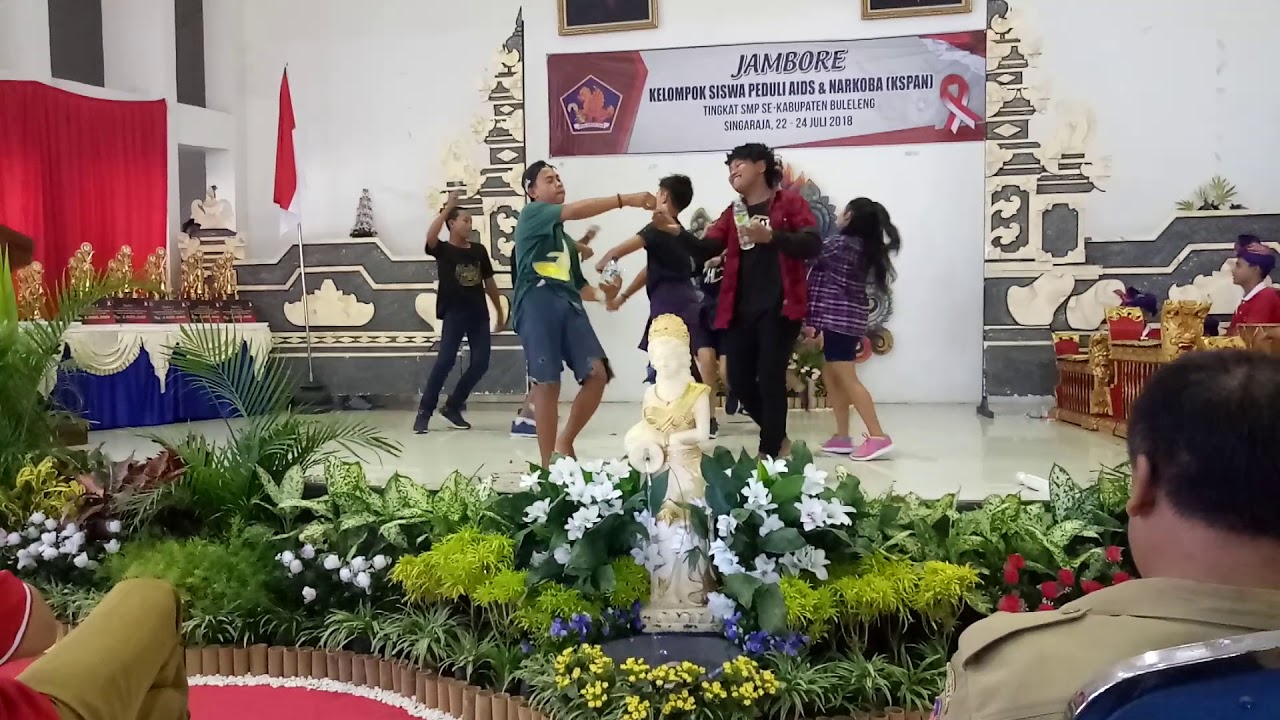 Drama kolaborasi KSPAN SMP Negeri 3 Singaraja