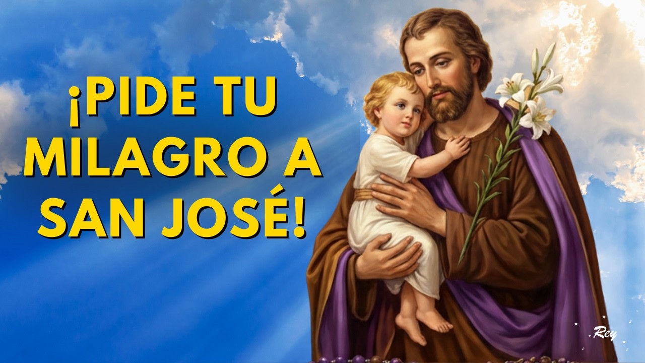 🙏 ROSARIO A SAN JOSÉ | Mes de Marzo | Oraciones completas para rezar cada día
