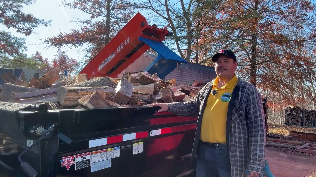 How Long Does It Take To Fill A 7x14 Dump Trailer? Eastonmade 9-16 Commercial Wood Slitter #368