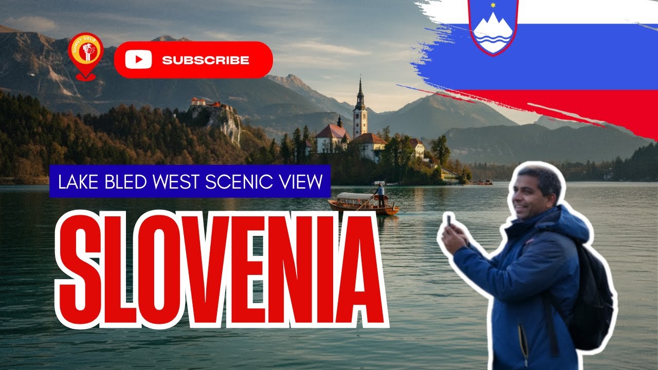 Lake Bled West Scenic View | Slovenia Vlog Part 5