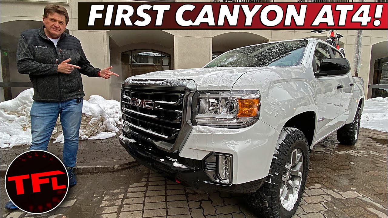 Is The New 2021 GMC Canyon AT4 a Better Colorado ZR2?