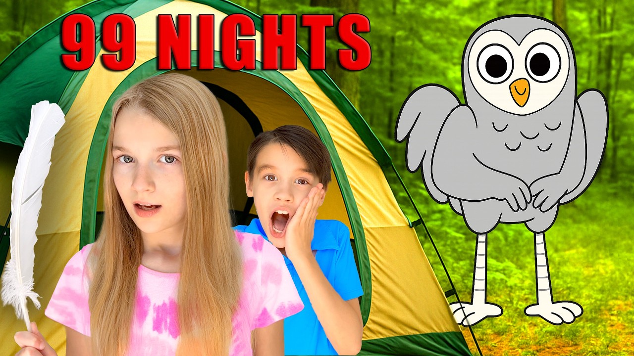 Surviving 99 Nights in the Forest IRL with THE OWL!