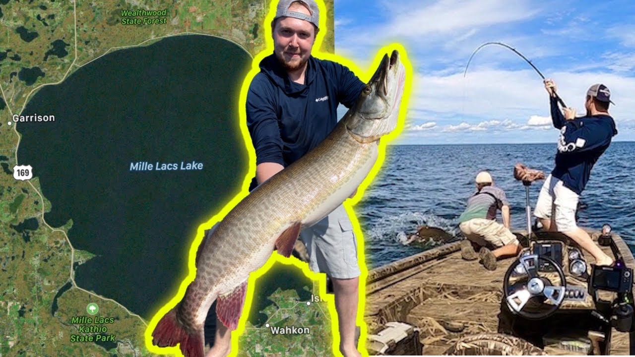 Giant MILLE LACS LAKE Musky (NEW PB)