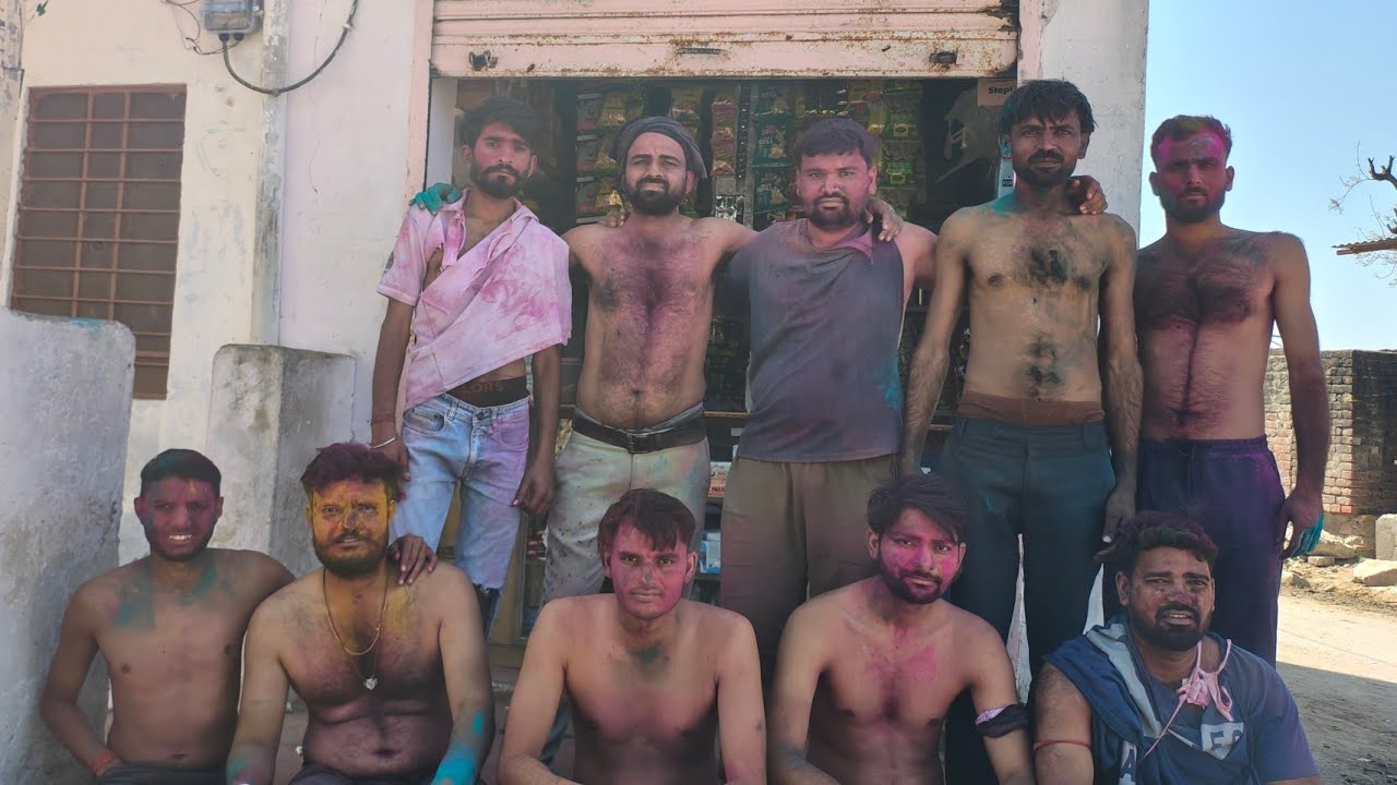 Holi with friends 