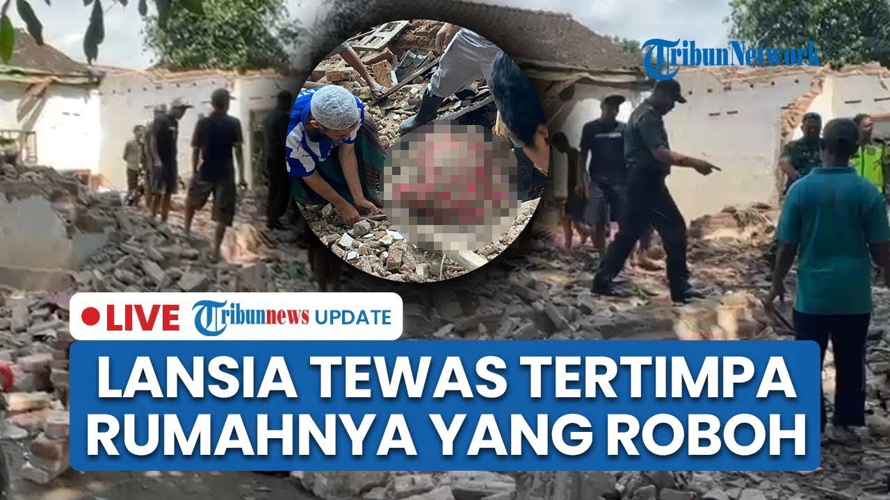 🔴LIVE: Hujan Lebat Picu Rumah Ambruk di Sukoharjo, Seorang Lansia Meninggal Dunia