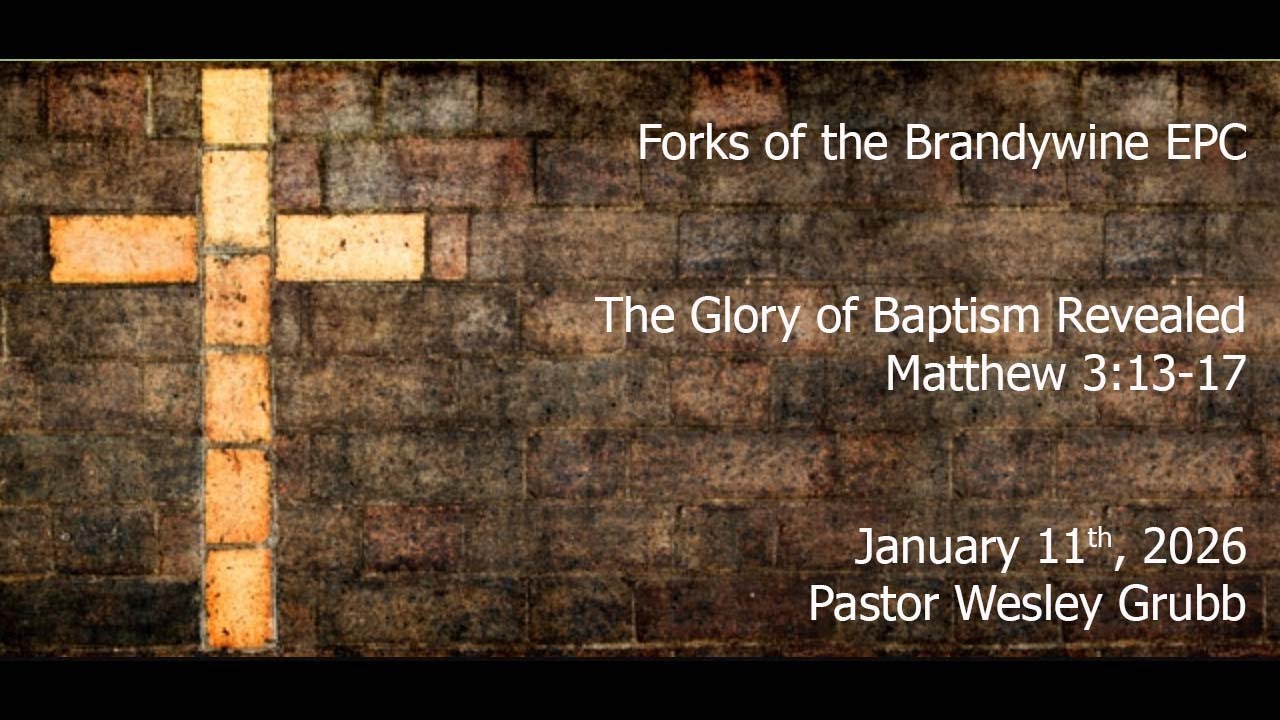 The Glory of Baptism Revealed