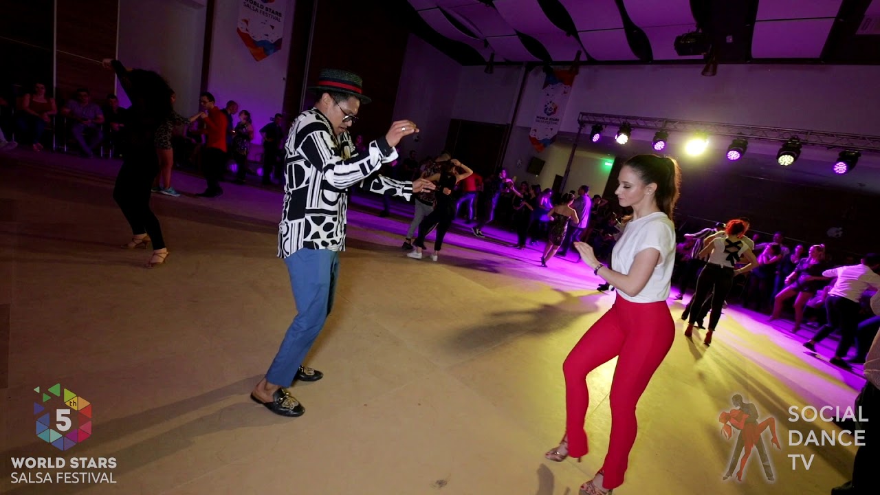 Franklin Diaz & Alina Niculescu - Social Dancing | 5th World Stars Salsa Festival (Albena, Bulgaria)