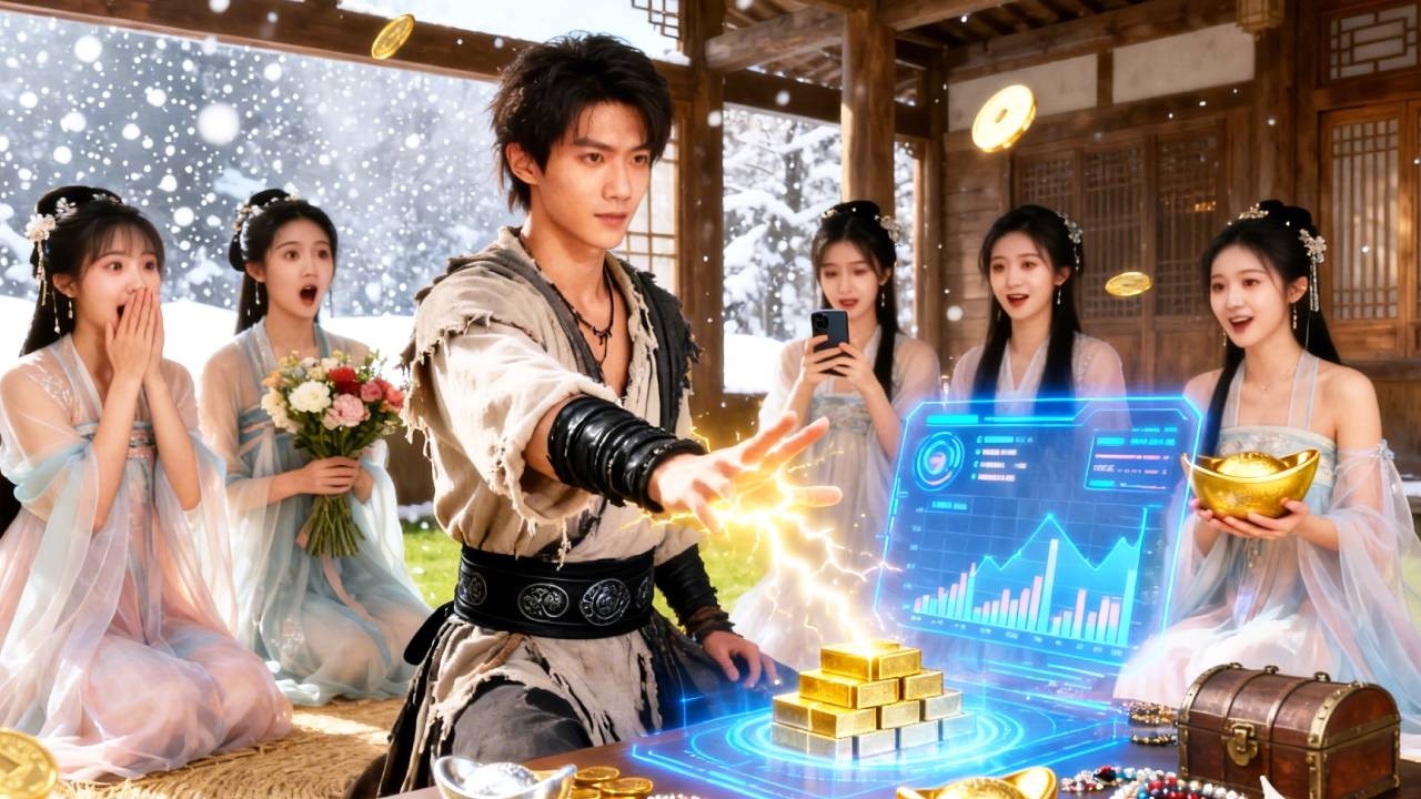 Abandoned by Wife, Reborn with Cheat System— became a millionaire,Five Beauties Vied to Propose!