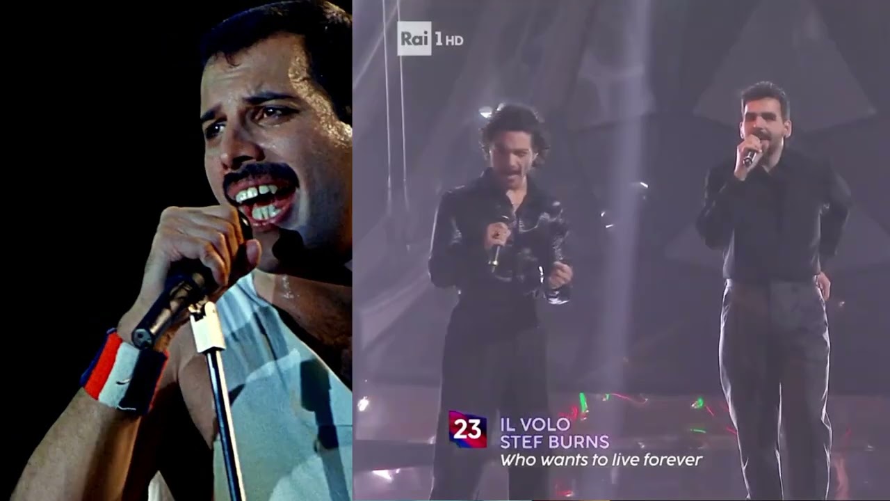 FULL VERSION/ Who wants to live Forever Queen x il volo