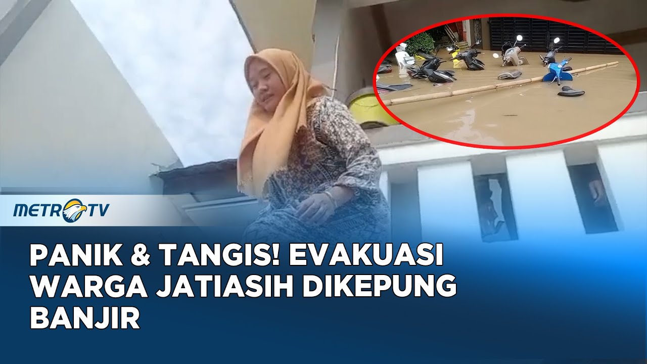 Banjir Bekasi, Evakuasi Warga di Jatiasih Berlangsung Dramatis