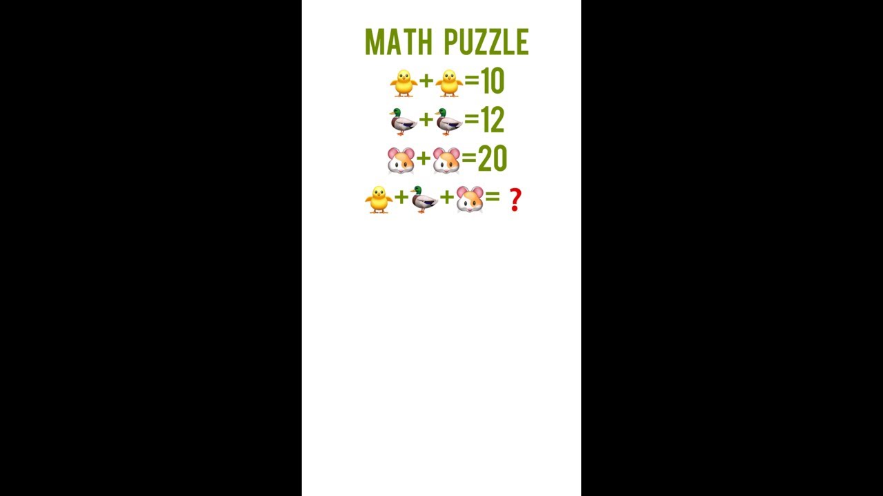 Simble maths Quiz#Math game#Iq Test#Brain powar🧠