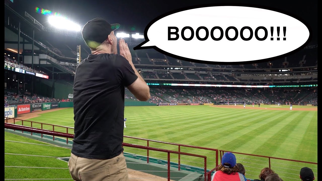 О НЕТ, ОНИ ЭТОГО НЕ СДЕЛАЛИ!! -- Разжигаюсь в Globe Life Park