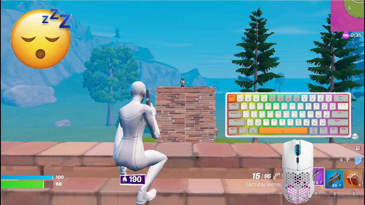 ASMR Chill🤩 Late Game Arena Gameplay Keyboard Fortnite