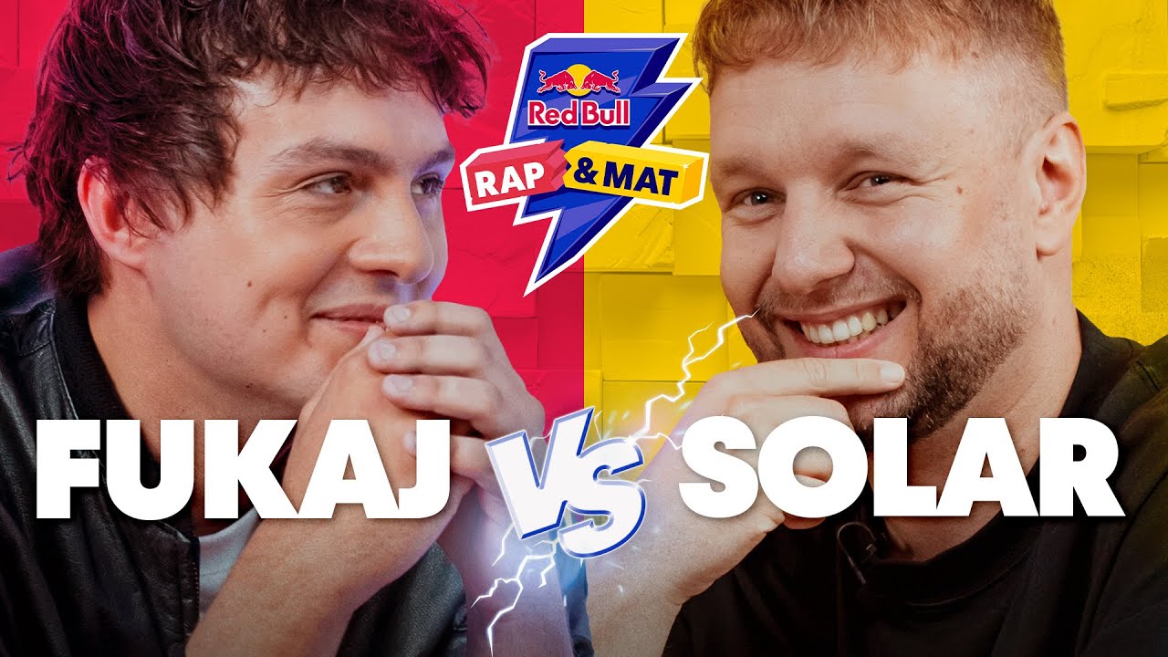 Tylko jeden może to wygrać: FUKAJ vs. SOLAR w rapowym quizie Red Bull Rap & Mat