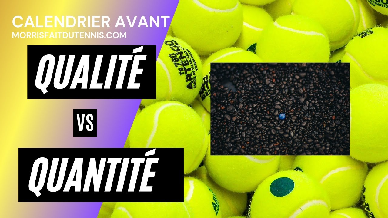3 Comment progresser qualité VS quantité