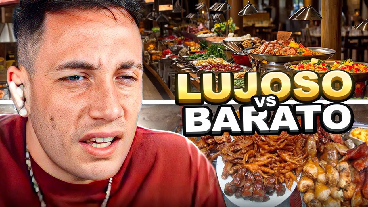 EL BUFET M&Aacute;S LUJOSO DEL MUNDO vs EL MAS BARATO