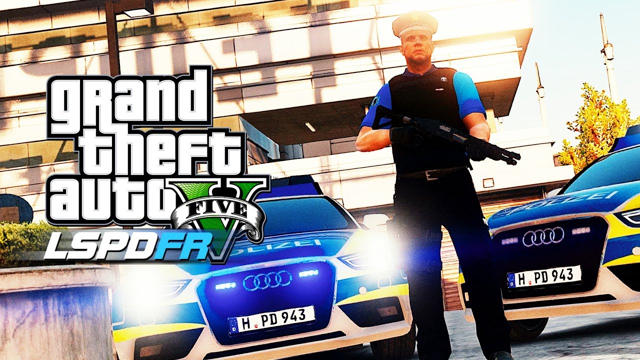 GTA 5 LSPDFR Deutsch - DEUTSCHE POLIZEI übernimmt Einsatz (Polizei Mod)