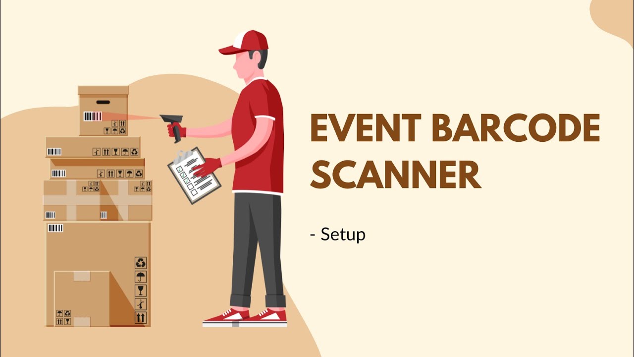 Event Barcode Scanner - Setup Odoo