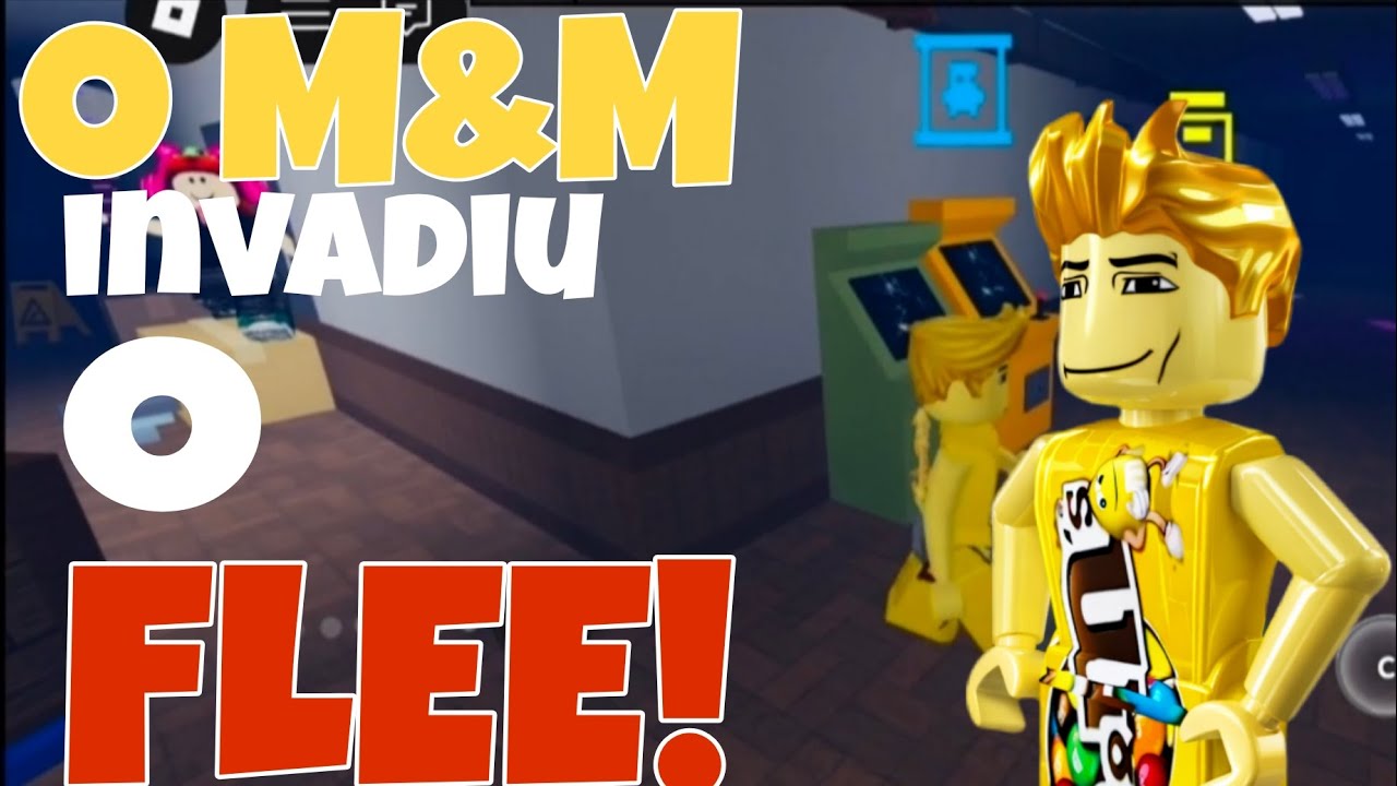 O M&M INVADIU O FLEE!! | Flee The Facility - Roblox
