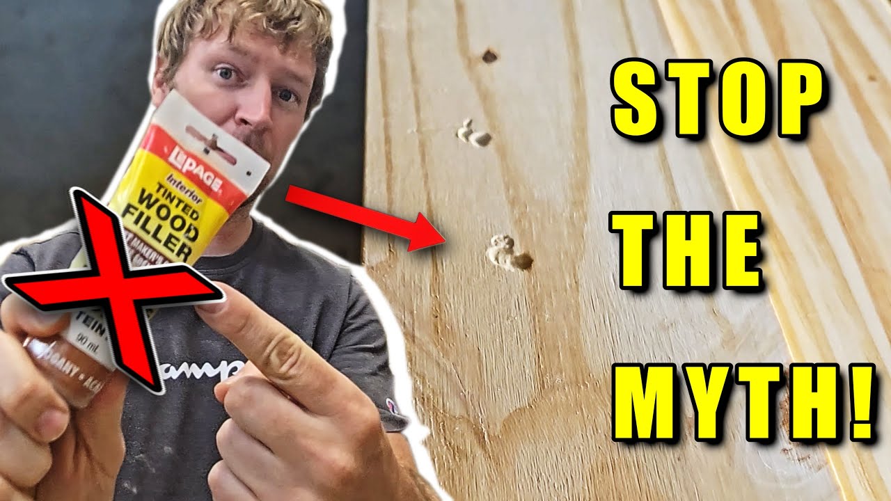 Don't Use Wood Filler! Use this Odd Tool Hack Instead...