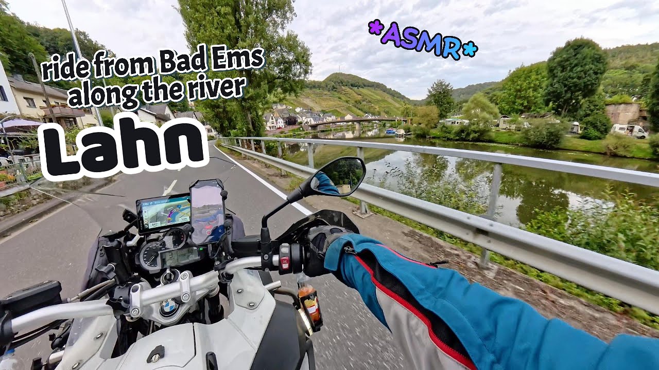 [4K] 🇩🇪  Team Feierabendrunde Part 3 Bad Ems, Germany | Driving on BMW R1200GSA #asmr #bmwr1200gsa