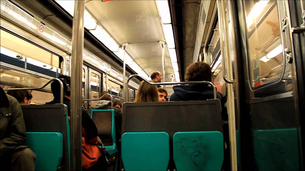 Metro Paris: Mitfahrt im Zugtyp MF67 auf der Linie 9