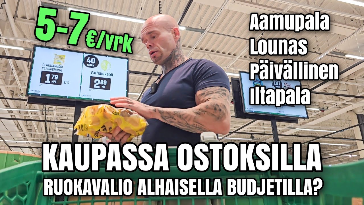 KAUPASSA: RUOKAVALIO ALHAISELLA BUDJETILLA? 💰