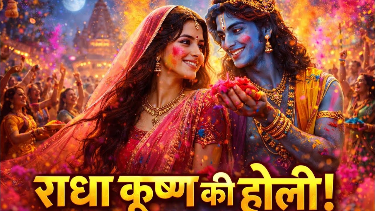 राधा कृष्ण की होली 2026 | जहां जहां राधे वहां जाएंगे मुरारी | ब्रज होली भजन