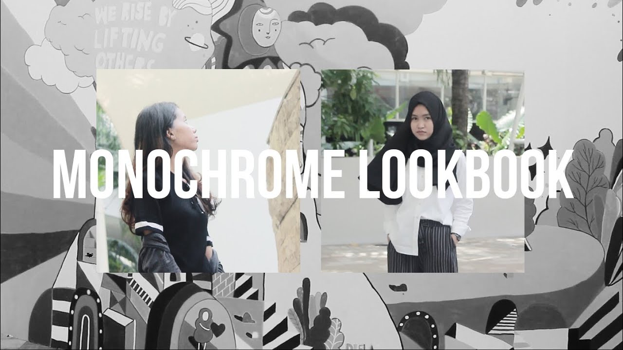 MONOCHROME LOOKBOOK | 90shades