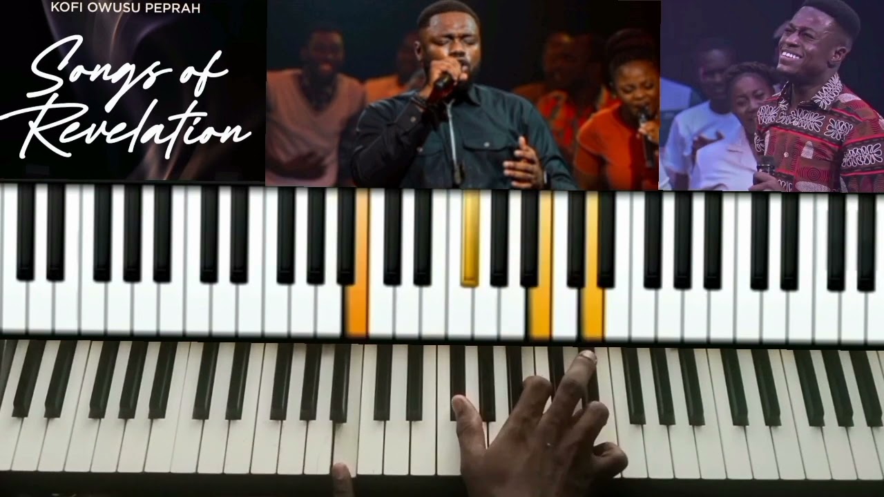 ASAFO YEHOWA SORE BY KOFI OWUSU PEPRAH PIANO TUTORIAL MADE EASY.
