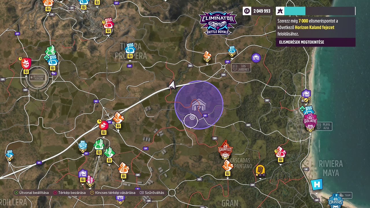 Highway Barn Find Location Guide Tierra Prospera / Los Jardines Forza Horizon 5