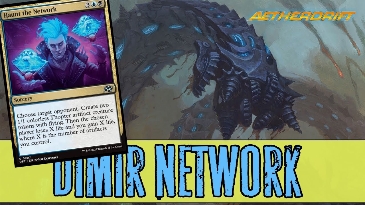 ШПИОНСКАЯ СЕТЬ ! MTG Arena Dimir Network Aetherdrift Standard DECK GUIDE