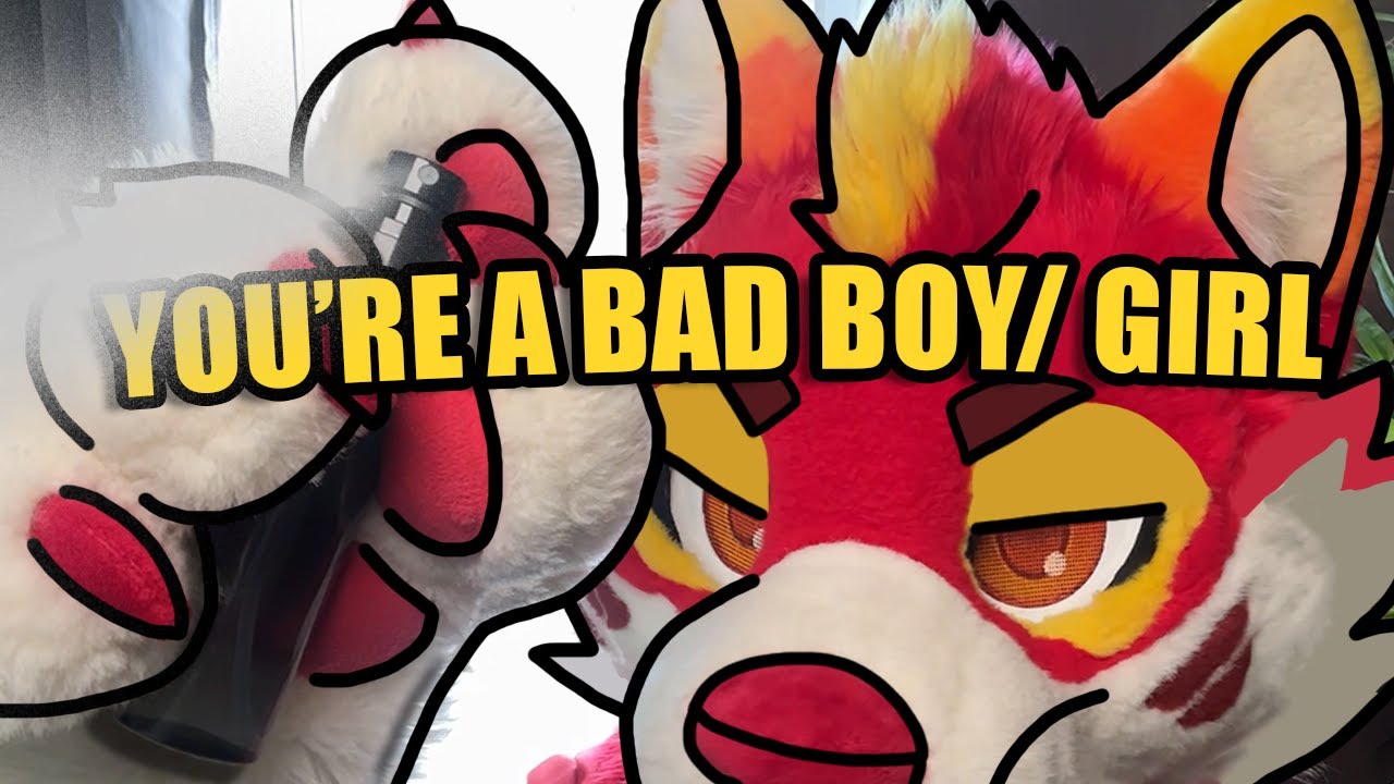 Furry ASMR: You're a BAD BOY/ BAD GIRL.... 😠 (Sprays You With Water/ Bonks You)