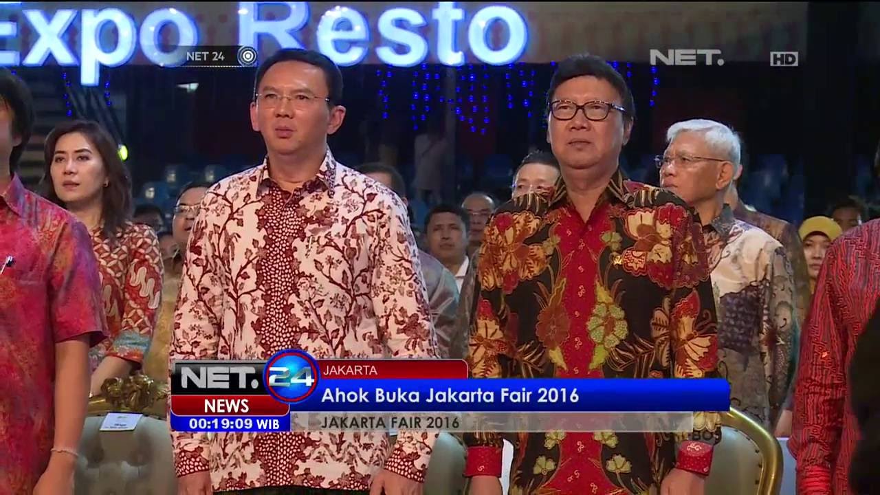Ahok Buka Jakarta Fair 2016 - NET24