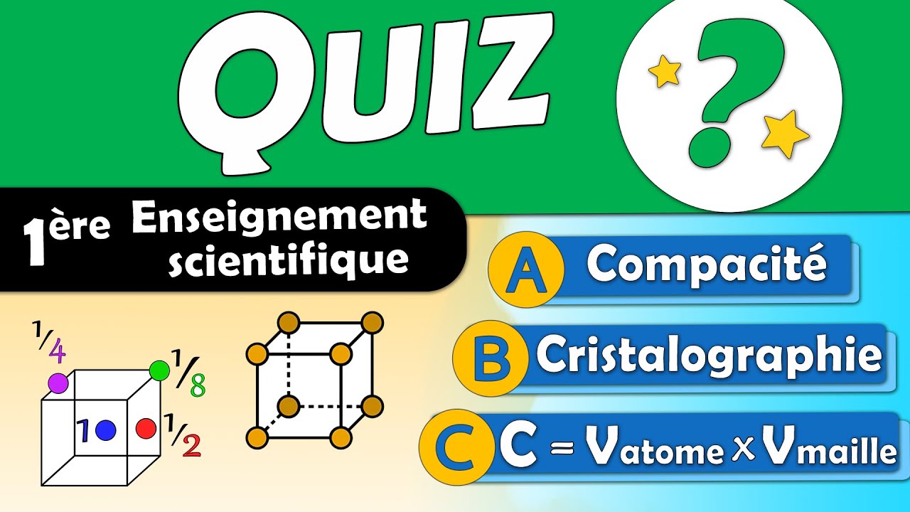 💎 Les CRISTAUX : des édifices ordonnés 🧠 Révision 1ère enseignement scientifique | Physique chimie