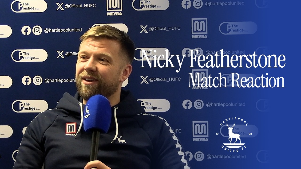 Nicky Featherstone | Pre-FC Halifax Town Press Conference
