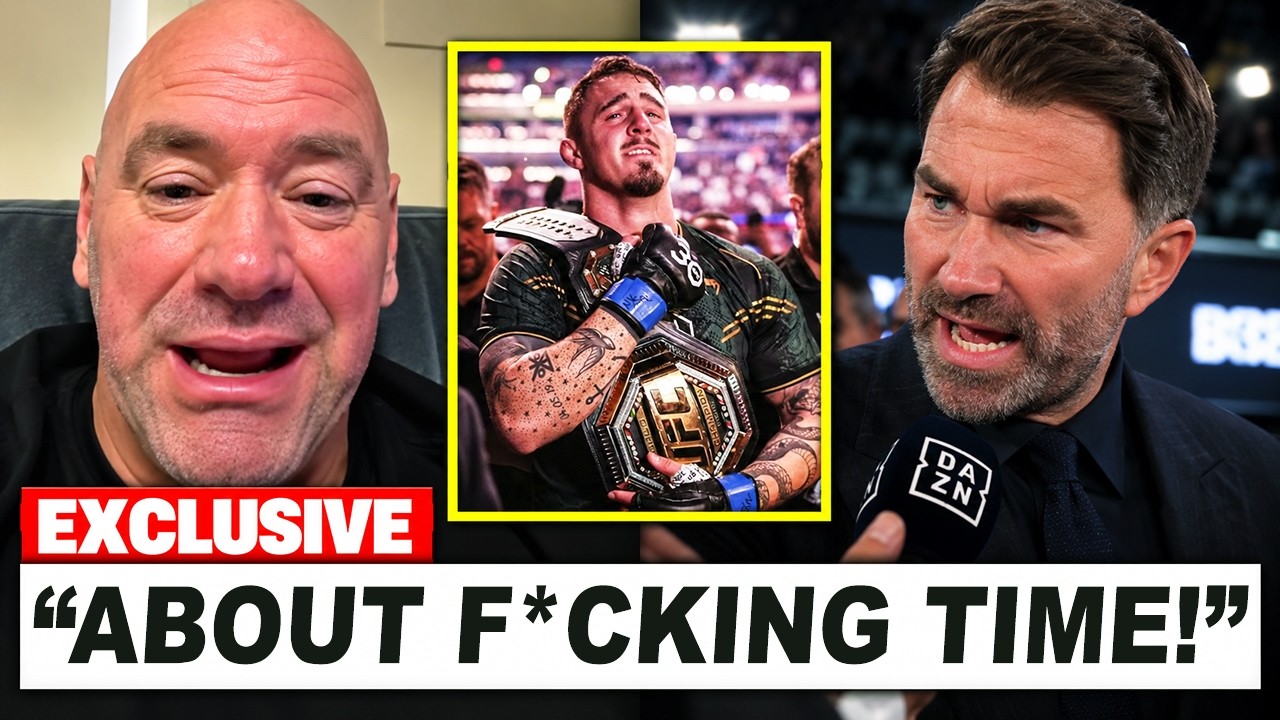 Dana White REACTS To Tom Aspinall VACATING UFC Heavyweight Title&hellip; Eddie Hearn FIRES BACK!