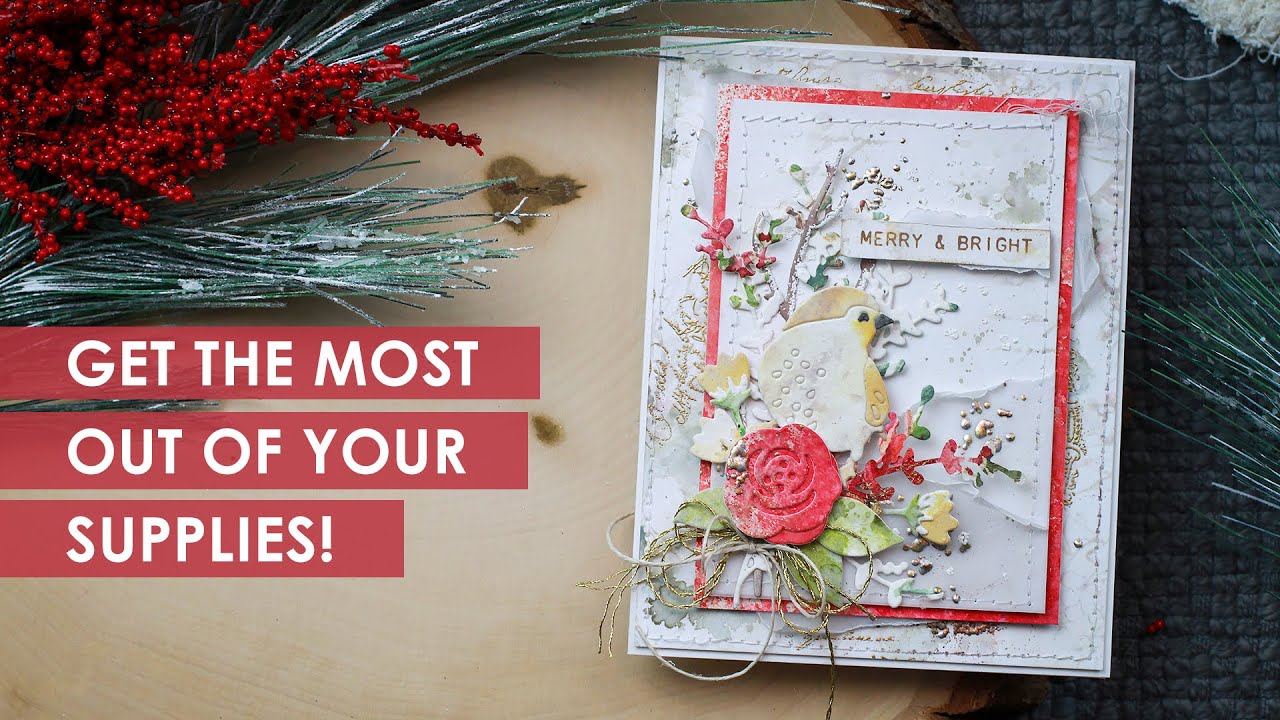 Holiday Card w/Everyday Supplies